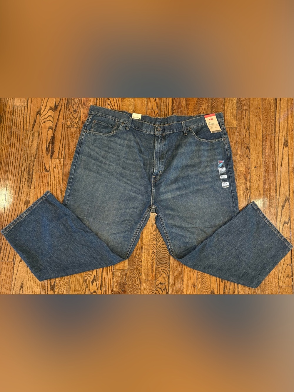 NWT Levi’s 559 Relaxed Straight Denim Jeans Blue Men’s Big & Tall 50x29